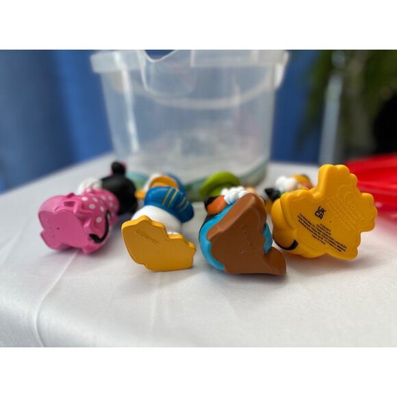 Disney Mickey & Friends Figurine Set w Storage Container - Picture 11 of 11